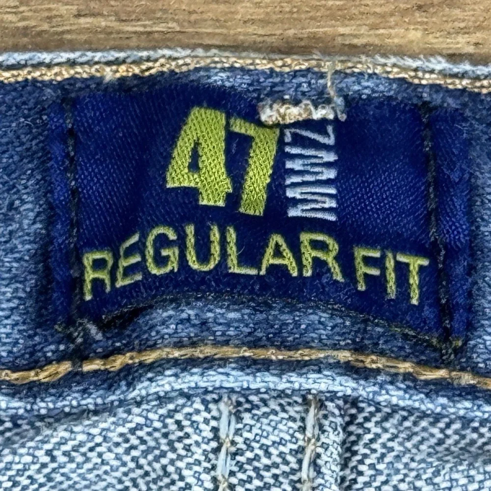 Wrangler Men's‎ 47MWZ Jeans Blue Size 38x34 Cowboy Regular Fit Western Rodeo